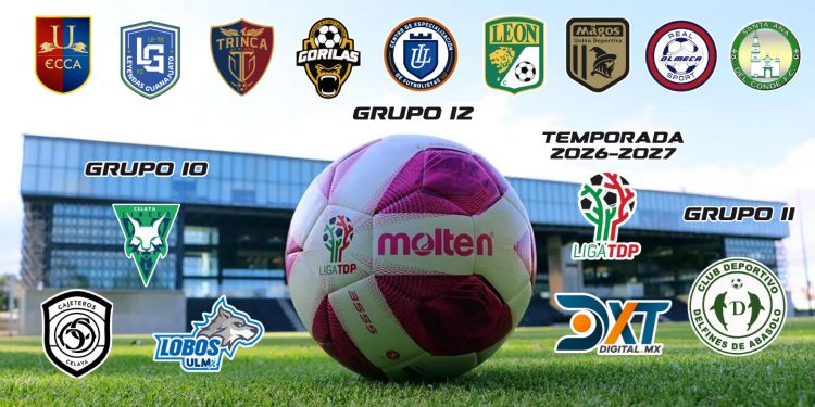 Guanajuato tendrá representación de 13 equipos en la Liga TDP 2026-2027