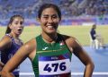 Sabrina Salcedo acaricia el podio centroamericano en los 5000m