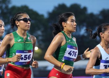 Sabrina Salcedo acaricia el podio centroamericano en los 5000m