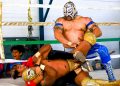 Luchadores del CMLL sorprenden a niñas y niños en Escuelas de Inicio Deportivo de León