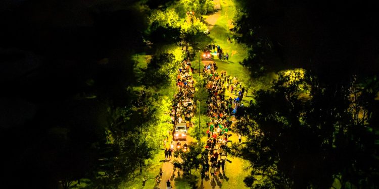 Más de 2 mil personas celebran la mexicanidad con deporte en el Parque Metropolitano de León