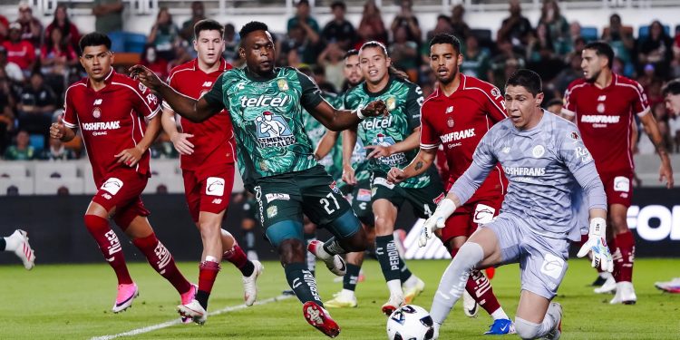 León cae ante Toluca en la Leagues Cup… en suspenso el pase a Concachampions