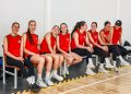 Convive selección mexicana femenil con integrantes de escuelas de inicio de voleibol