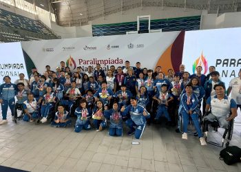 Guanajuato cierra con mis de 100 medallas en la para natación