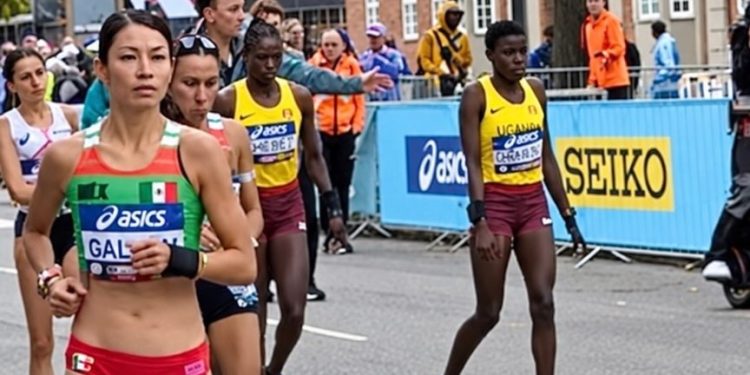 Laura Galván y Arian Chia, con claroscuros en el Mundial de Atletismo de Ruta