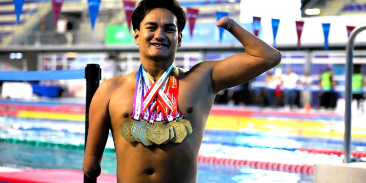 Ángel Camacho se despide de la Paralimpiada Nacional con 40 oros en siete ediciones y va por el oro en Los Ángeles 2028