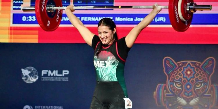 Mónica Uvalle conquista doble bronce para México en el Campeonato Panamericano Junior de Levantamiento de Pesas