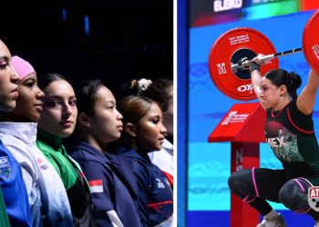 Andrea de la Herrán se ubica en el lugar 13 en el Mundial de Halterofilia en Ningbo