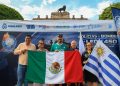 León entrega estafeta de los Juegos Latinoamericanos de Policías y Bomberos a Uruguay
