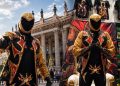 Tinieblas Junior convive con aficionados en Guanajuato Capital y presenta línea de productos