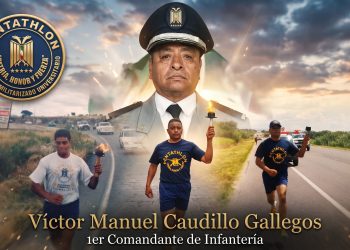 Rinden homenaje a Víctor Manuel Caudillo Gallegos “Mapache” con la Segunda Carrera Militarizada Penta Guanajuato