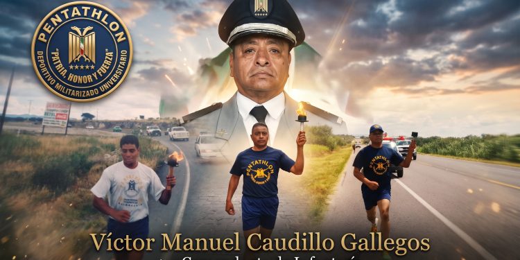 Rinden homenaje a Víctor Manuel Caudillo Gallegos “Mapache” con la Segunda Carrera Militarizada Penta Guanajuato